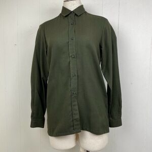Vintage Kinloch Anderson green button down shirt